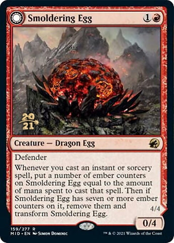 Image for Smoldering Egg (159) [Prerelease Cards]