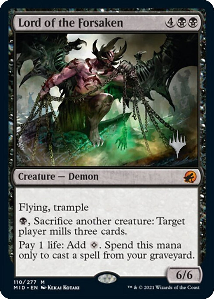 Image for Lord of the Forsaken (110) [Promo Pack: Innistrad: Midnight Hunt]