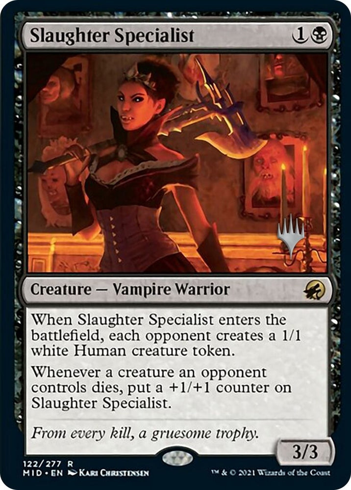 Image for Slaughter Specialist (122) [Promo Pack: Innistrad: Midnight Hunt]