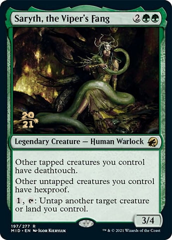 Image for Saryth, the Viper's Fang (197) [Prerelease Cards]