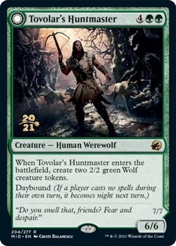 Image for Tovolar's Huntmaster (204) [Prerelease Cards]