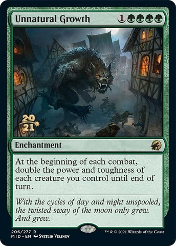 Image for Unnatural Growth (206) [Prerelease Cards]