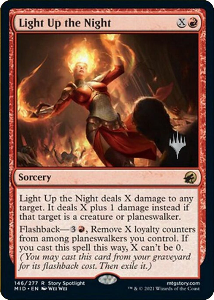 Image for Light Up the Night (146) [Promo Pack: Innistrad: Midnight Hunt]