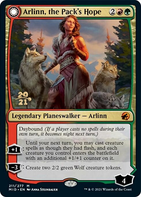 Image for Arlinn, the Pack's Hope (211) [Prerelease Cards]