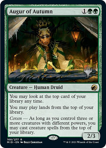 Image for Augur of Autumn (168) [Promo Pack: Innistrad: Midnight Hunt]