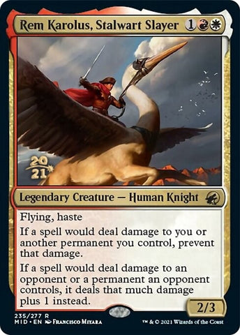 Image for Rem Karolus, Stalwart Slayer (235) [Prerelease Cards]