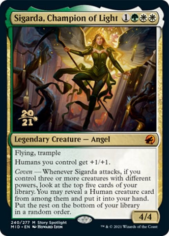 Image for Sigarda, Champion of Light (240) [Prerelease Cards]