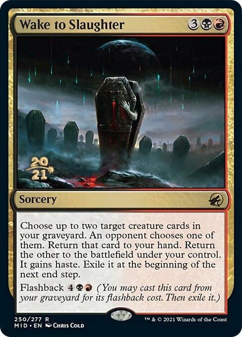 Image for Wake to Slaughter (250) [Prerelease Cards]