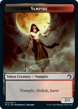 Image for Vampire Token (14) [Innistrad: Midnight Hunt]