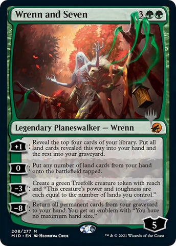 Image for Wrenn and Seven (208) [Promo Pack: Innistrad: Midnight Hunt]