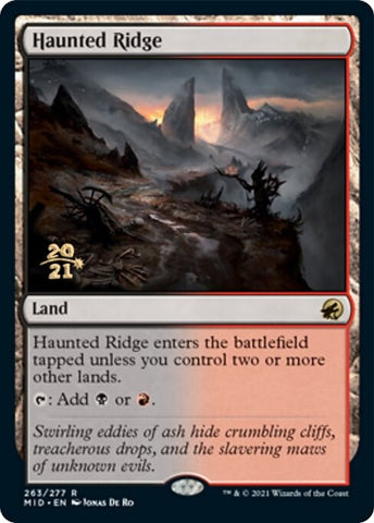 Image for Haunted Ridge (263) [Prerelease Cards]