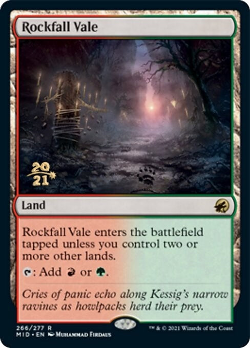 Image for Rockfall Vale (266) [Prerelease Cards]