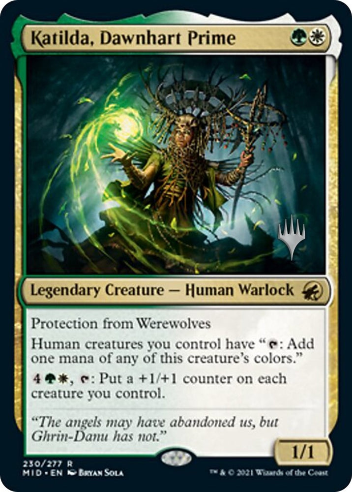 Image for Katilda, Dawnhart Prime (230) [Promo Pack: Innistrad: Midnight Hunt]