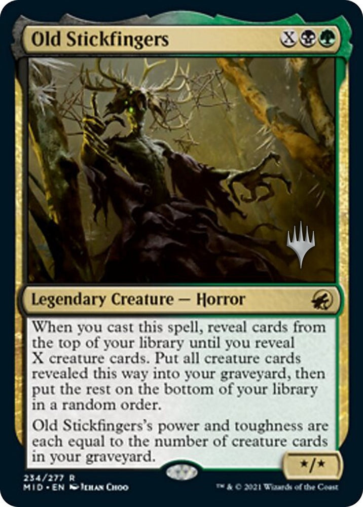 Image for Old Stickfingers (234) [Promo Pack: Innistrad: Midnight Hunt]