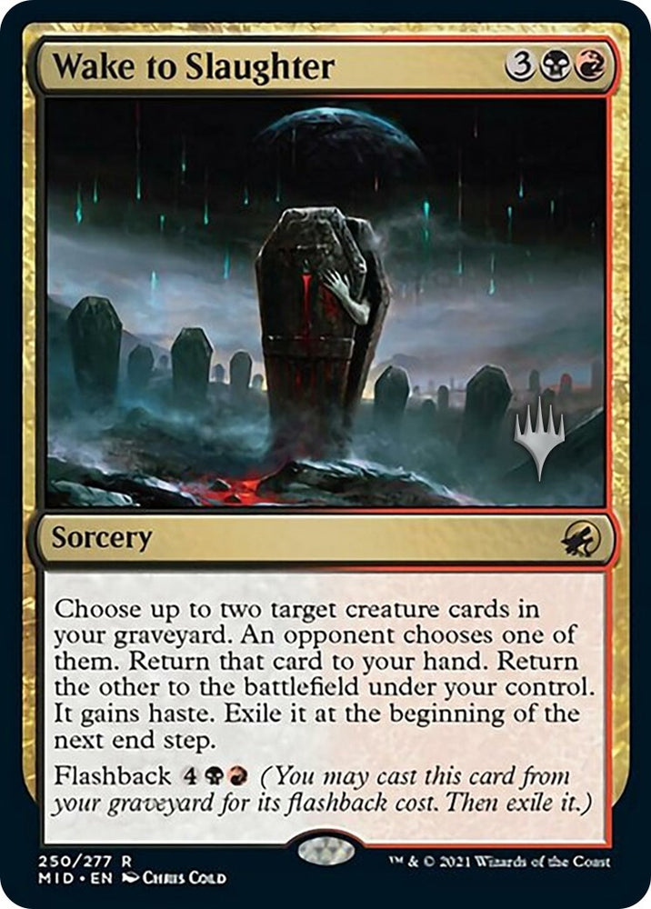 Image for Wake to Slaughter (250) [Promo Pack: Innistrad: Midnight Hunt]