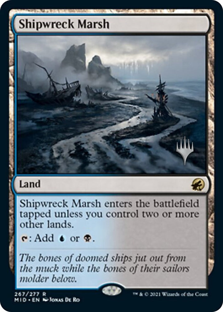 Image for Shipwreck Marsh (267) [Promo Pack: Innistrad: Midnight Hunt]
