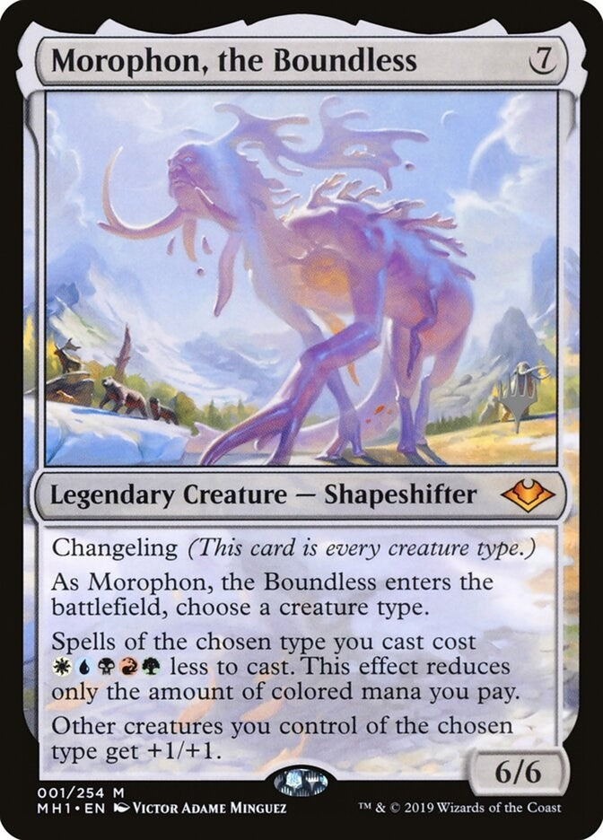 Image for Morophon, the Boundless (1) [Promo Pack: Innistrad: Midnight Hunt]