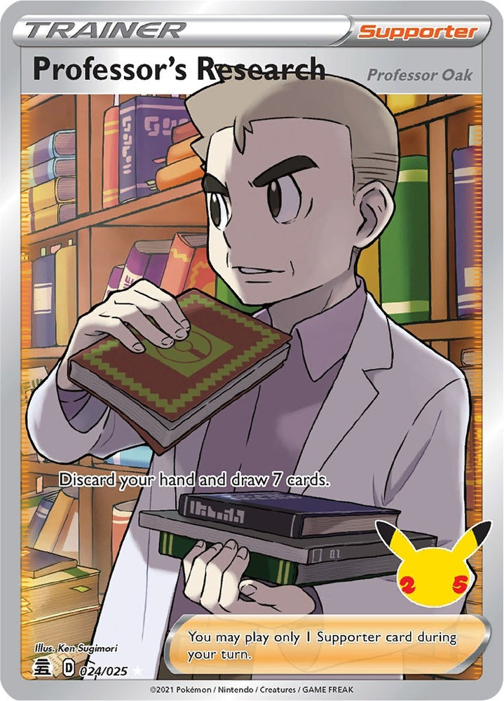 Image for Professor's Research (Full Art) (024/025) [Celebrations]
