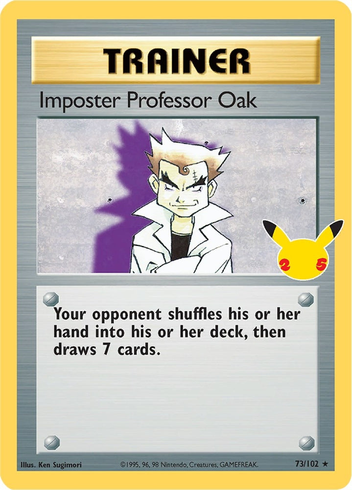 Image for Imposter Professor Oak (73/102) [Celebrations: Classic Collection]