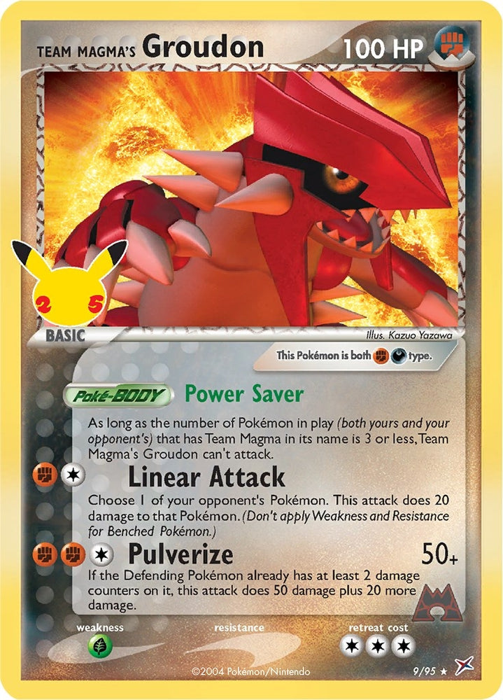 Image for Team Magma's Groudon (9/95) [Celebrations: Classic Collection]