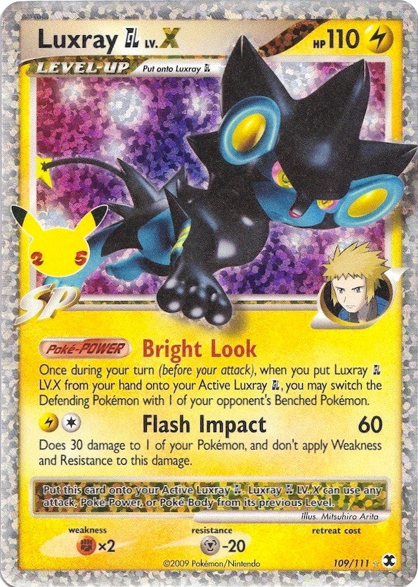 Image for Luxray GL LV.X (109/111) [Celebrations: Classic Collection]