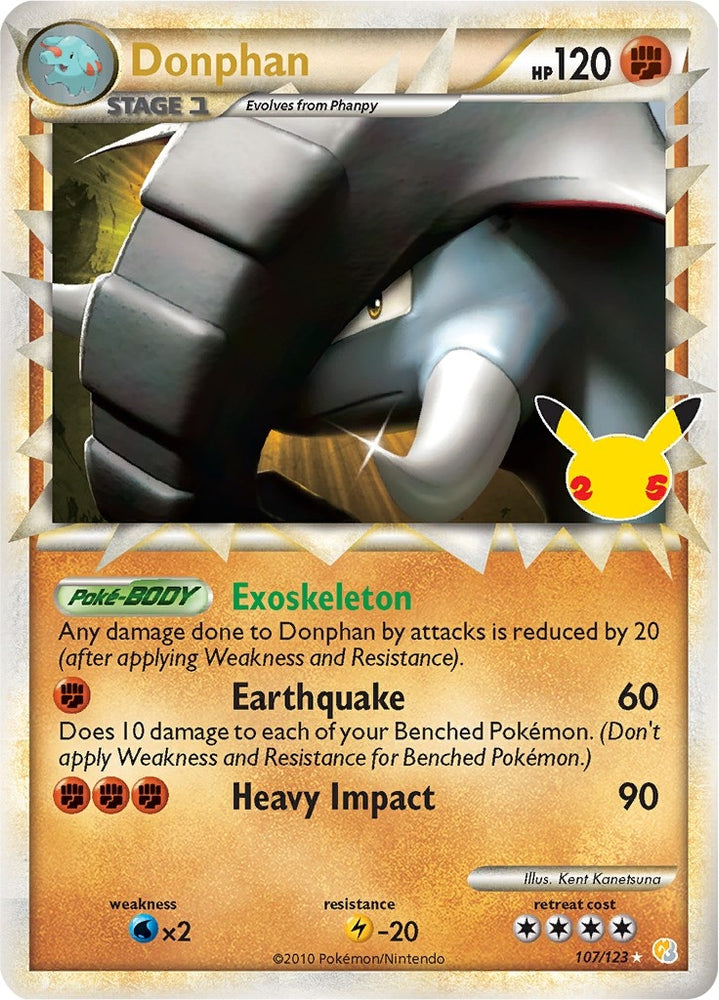 Image for Donphan (Prime) (107/123) [Celebrations: Classic Collection]