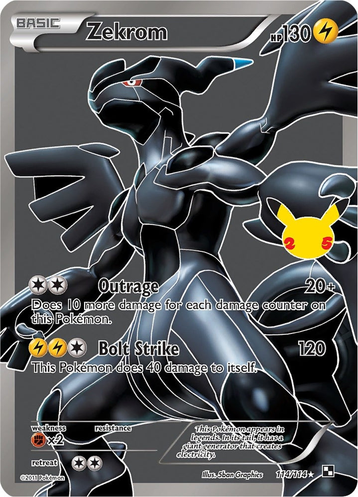 Zekrom (114/114) (Celebrations: Classic Collection)