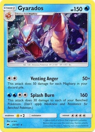 Image for Gyarados (033/147) [Blister Exclusives]
