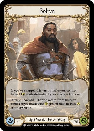 Image for Boltyn // Galaxxi Black (MON030 // MON155) (Monarch) - Flesh and Blood TCG