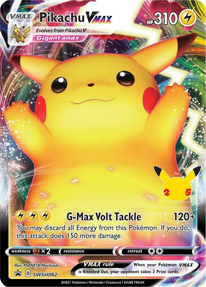 Image for Pikachu VMAX - SWSH062 (SWSH062) [SWSH: Sword & Shield Promo Cards]