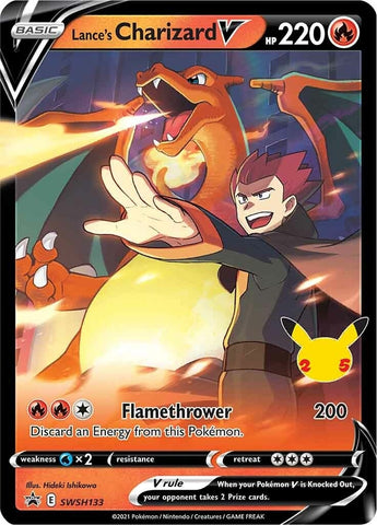 Image for Lance's Charizard V - SWSH133 (SWSH133) [SWSH: Sword & Shield Promo Cards]