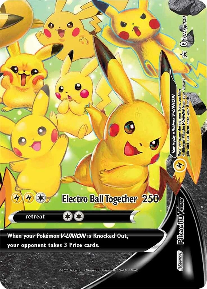 Image for Pikachu V-Union - SWSH142 (SWSH142) [SWSH: Sword & Shield Promo Cards]