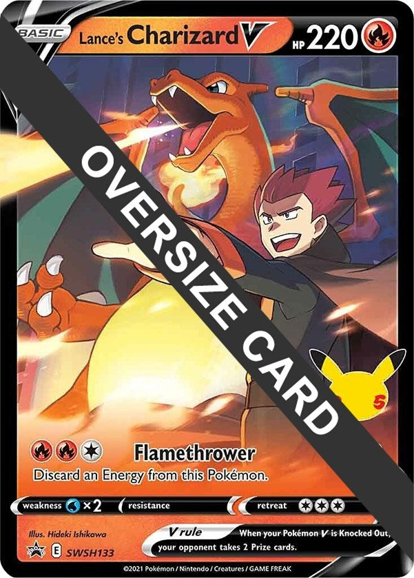 Image for Lance's Charizard V (SWSH133) [Jumbo Cards]