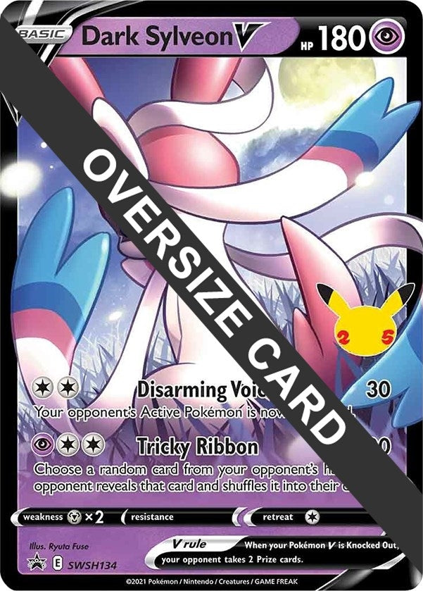 Image for Dark Sylveon V (SWSH134) [Jumbo Cards]