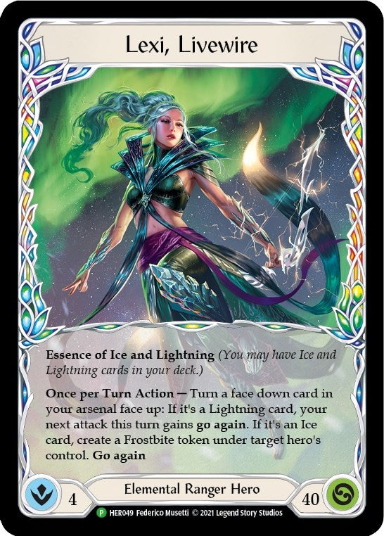 Image for Lexi, Livewire - HER049 (HER049) (Flesh and Blood: Promo Cards) - Flesh and Blood TCG