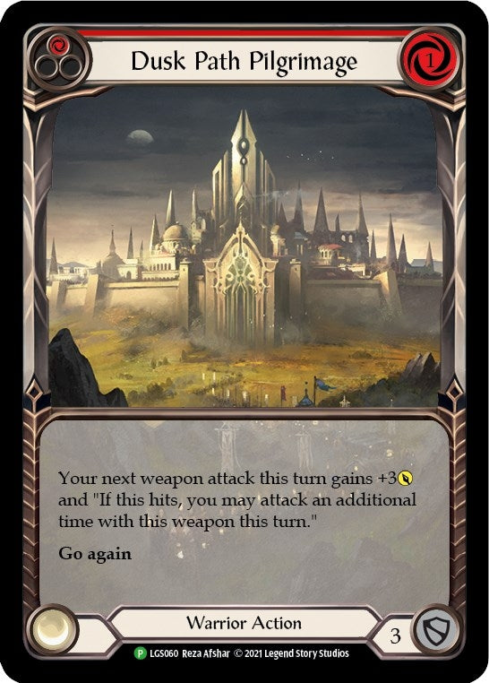 Image for Dusk Path Pilgrimage (Red) - LGS060 (LGS060) (Flesh and Blood: Promo Cards) - Flesh and Blood TCG