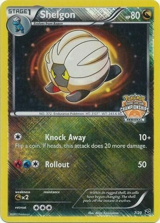 Image for Shelgon (007/020) [League & Championship Cards]