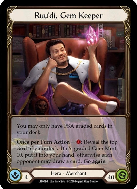 Image for Ruu'di, Gem Keeper - LSS001 (LSS001) (Flesh and Blood: Promo Cards) - Flesh and Blood TCG