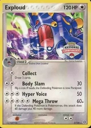 Image for Exploud (003/109) [League & Championship Cards]