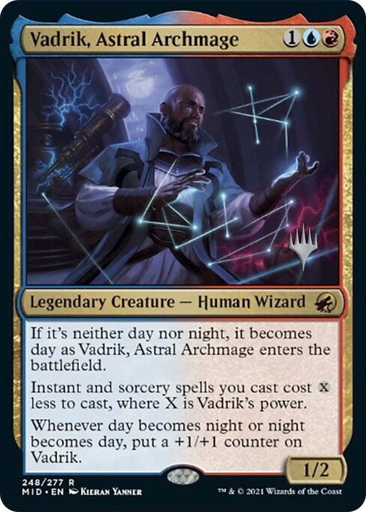 Image for Vadrik, Astral Archmage (248) [Promo Pack: Innistrad: Midnight Hunt]