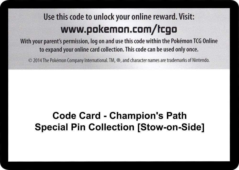 Image for Code Card [Champion's Path]