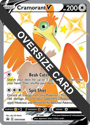Image for Cramorant V (SWSH086) [Jumbo Cards]