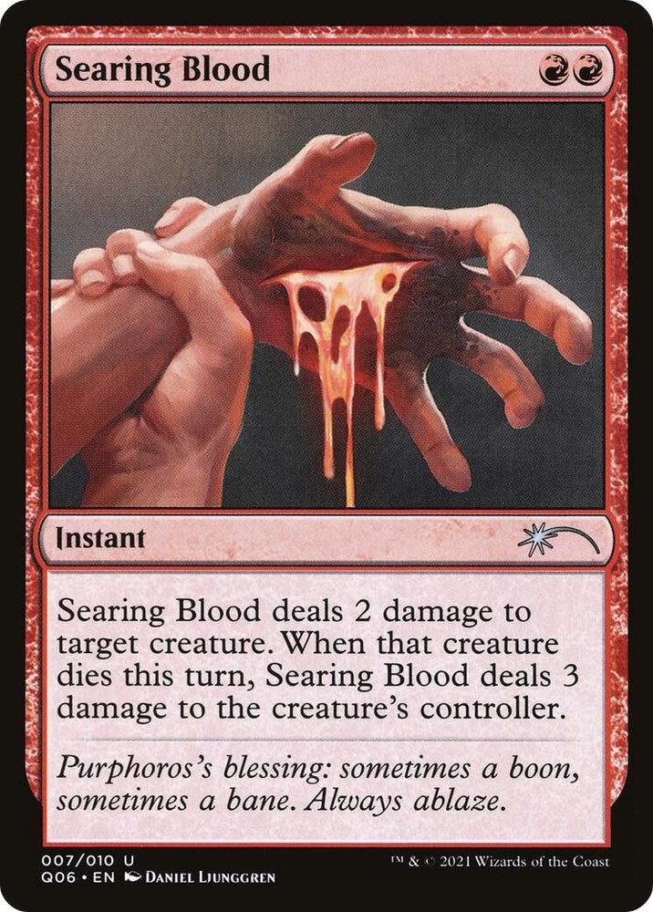 Image for Searing Blood (7) - Magic: The Gathering