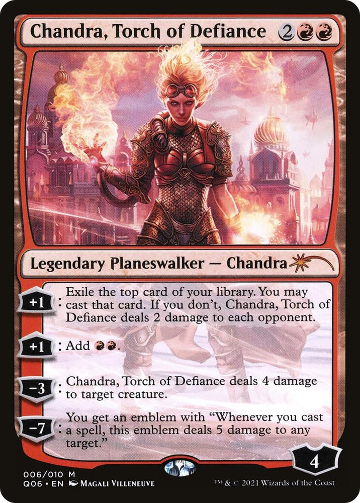 Image for Chandra, Torch of Defiance (6) [Unique and Miscellaneous Promos]