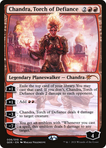 Image for Chandra, Torch of Defiance (6) [Unique and Miscellaneous Promos]