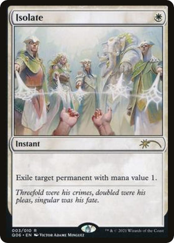 Image for Isolate (3) [Unique and Miscellaneous Promos]