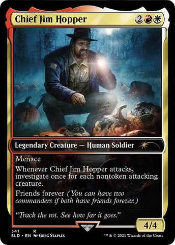 Image for Chief Jim Hopper (341) [Secret Lair Drop Series]