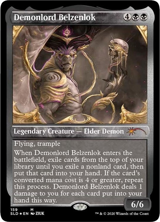 Image for Demonlord Belzenlok (Foil Etched) (159) [Secret Lair Drop Series]