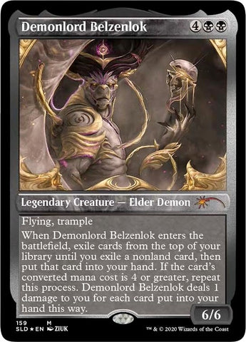 Image for Demonlord Belzenlok (Foil Etched) (159) [Secret Lair Drop Series]