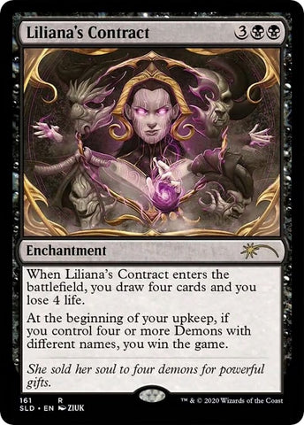 Image for Liliana's Contract (161) (161) [Secret Lair Drop Series]